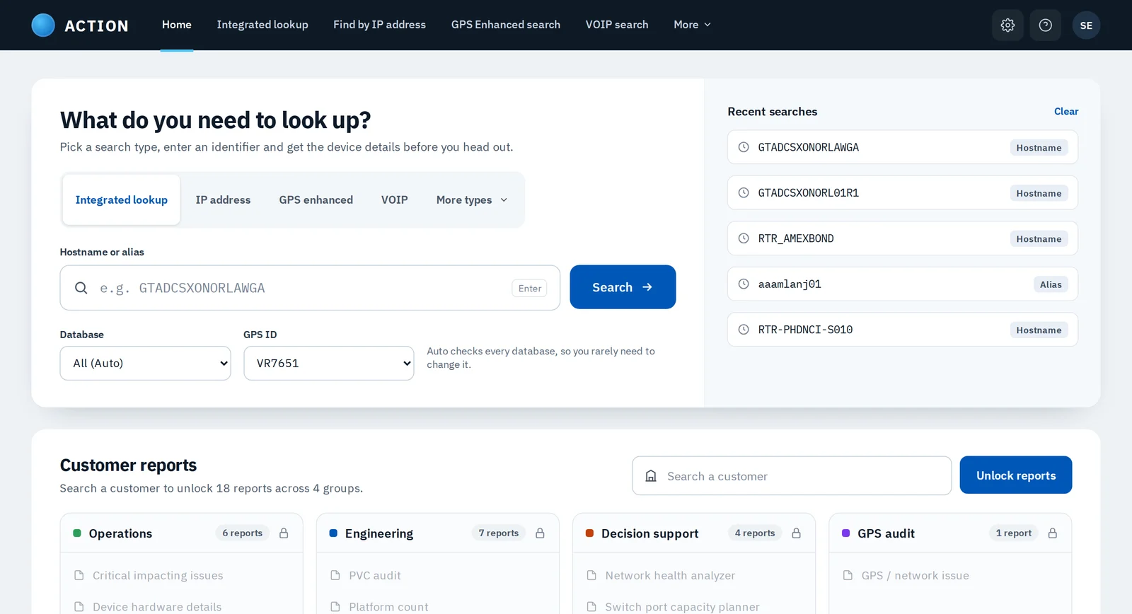 New: the redesigned ACTION home page