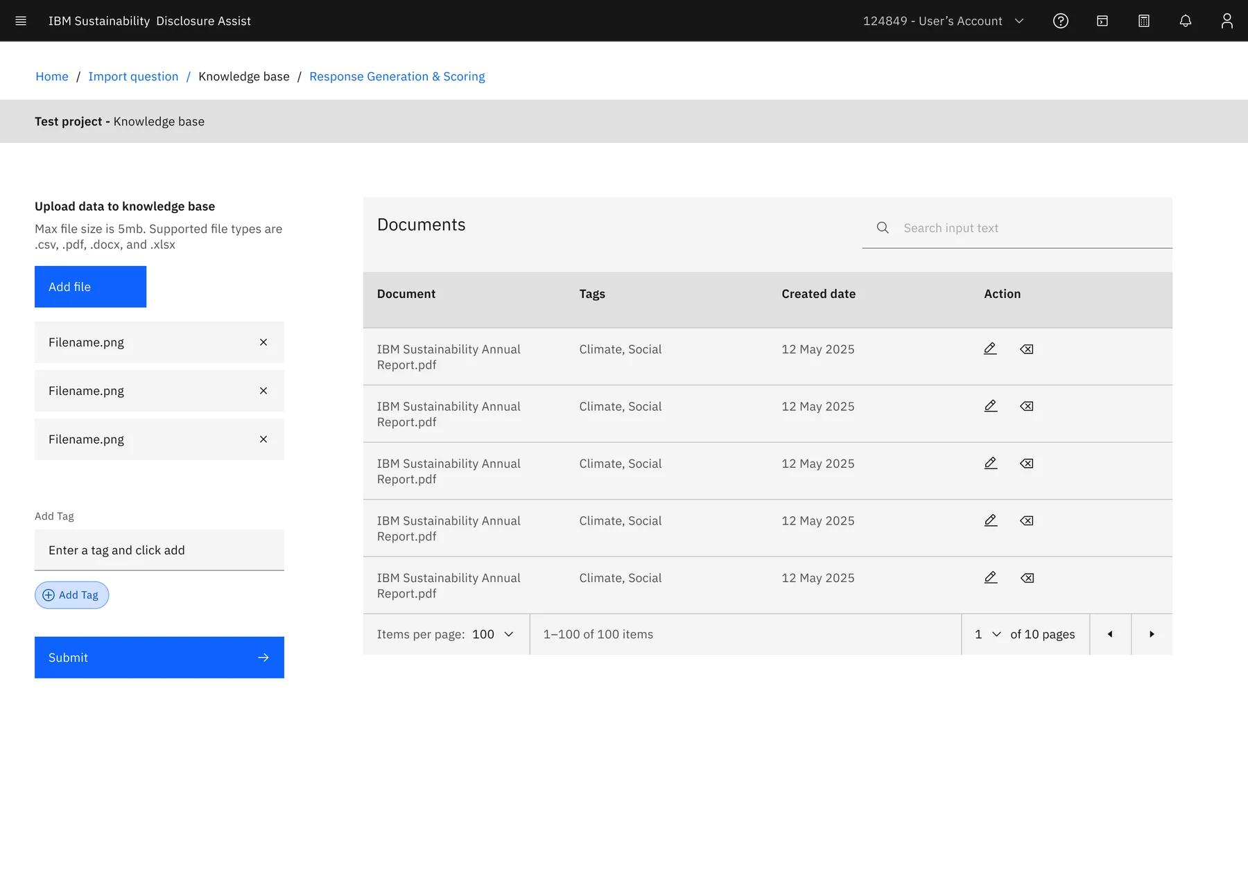 Knowledge base: redesign