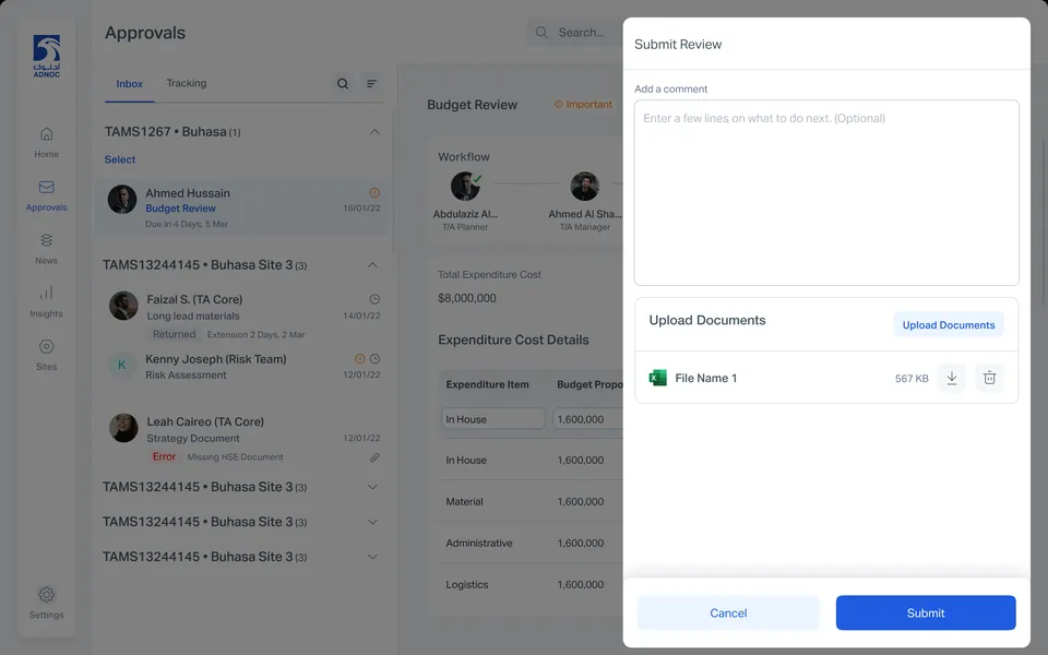 Submit review