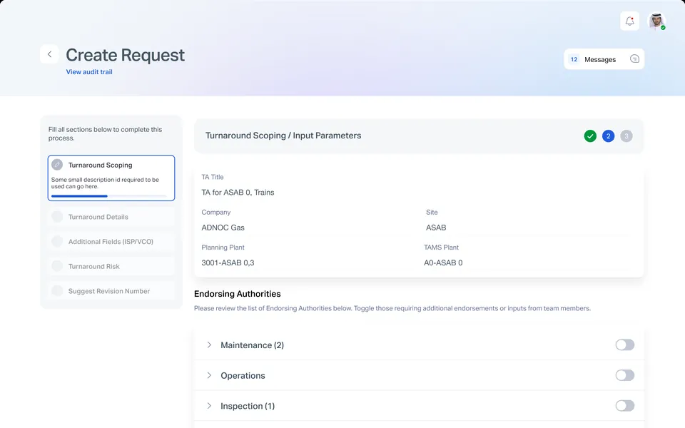 Scoping parameters