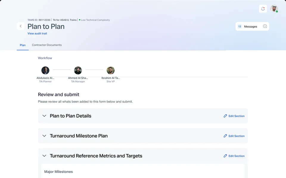 Plan review, expanded